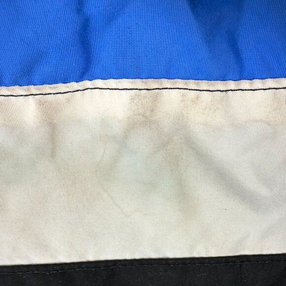 ✅ Womens L VTG Polaris Snowmobile Jacket Union Made USA Pink/Blue/Black Quilted - Picture 9 of 11